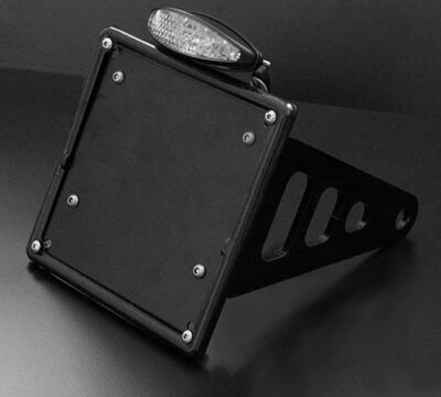 Supporto targa laterale con fanale