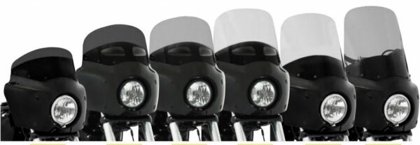 Cupolino Road Warrior per Softail Deluxe 2005>2017 - immagine 5