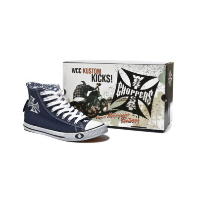 Sneakers alte West Coast Choppers - Blu/Bianco - immagine 2