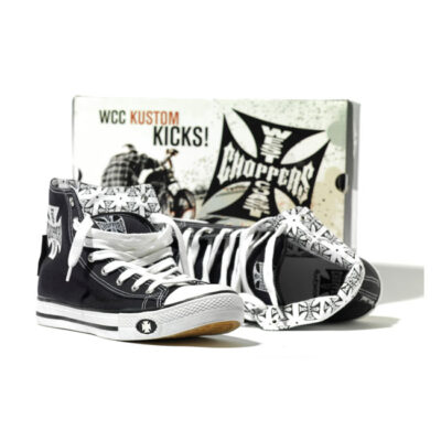 Sneakers alte West Coast Choppers - Nero/Bianco - immagine 2