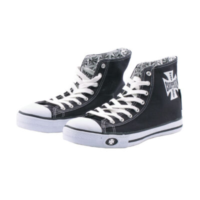 Sneakers alte West Coast Choppers - Nero/Bianco