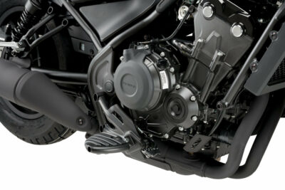 Pedane Delta-S per Honda Rebel 500 - Nero - immagine 5