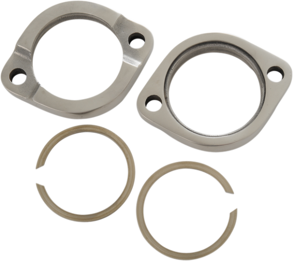 Kit flange collettore di scarico rinforzate per H-D