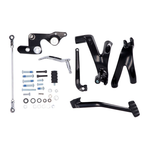 Kit comandi avanzati neri per Softail M8 - immagine 2