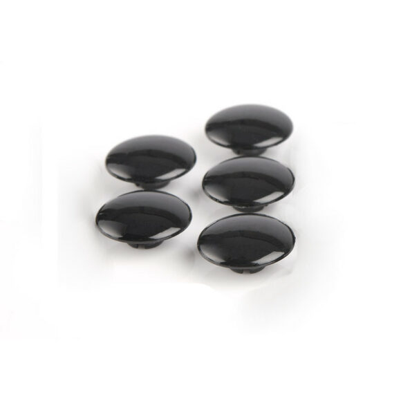 Cover nere per bulloni a brugola (5 pezzi)