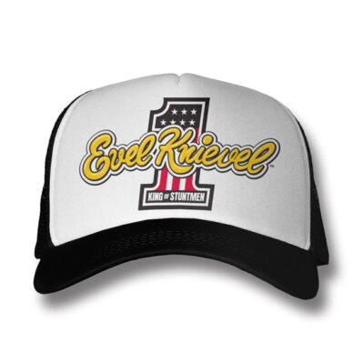 Cappello Evel Knievel "King of Stuntman"