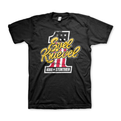 T-shirt Evel Knievel King of Stuntmen