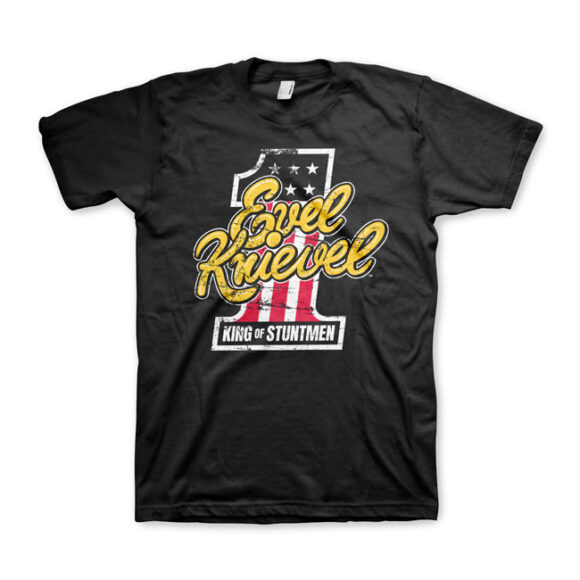 T-shirt Evel Knievel King of Stuntmen