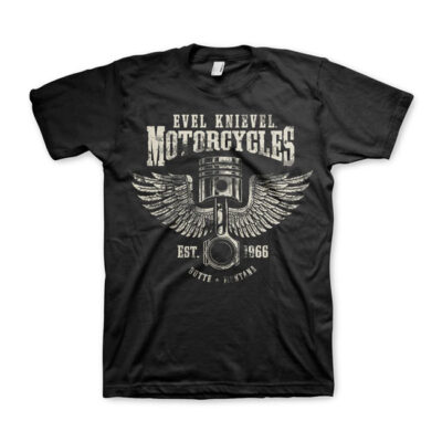 T-shirt Evel Knievel Motorcycles