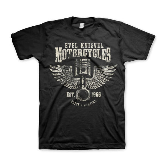T-shirt Evel Knievel Motorcycles