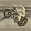 T-shirt Evel Knievel American daredevil - Nera - immagine 2