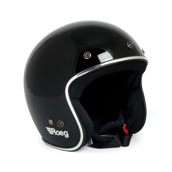 Casco calotta piccola Roeg Jett - Nero lucido