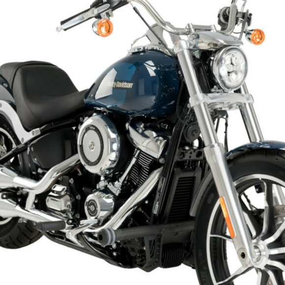 Barra paramotore con tamponi per Softail M8 - immagine 4
