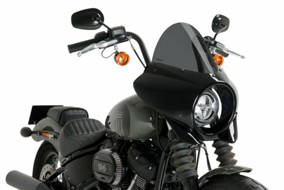 Cupolino Puig Mirage per Softail Street Bob - immagine 7