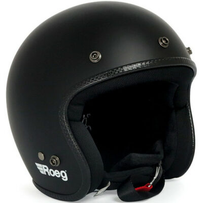 Casco calotta piccola Roeg Jett - Nero opaco