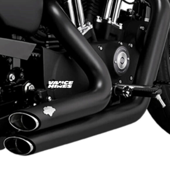 Scarichi Vance & Hines Shortshot Staggered per Sportster 2004>2013 - Neri