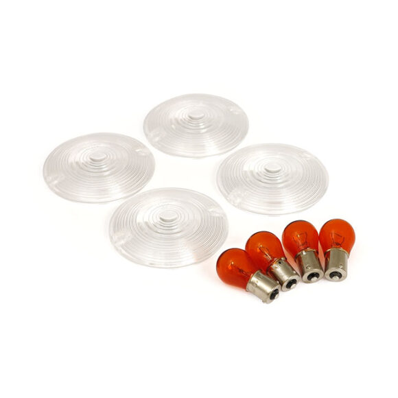 Kit vetri frecce "piatti" per modelli H-D Touring (coppia / vari colori) - immagine 5