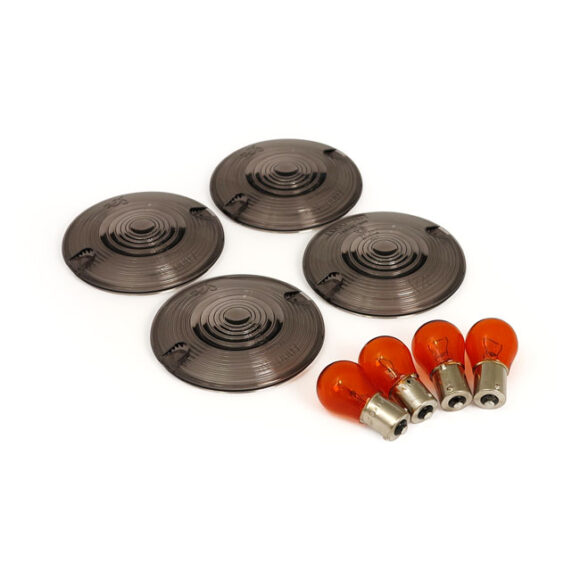 Kit vetri frecce "piatti" per modelli H-D Touring (coppia / vari colori) - immagine 4