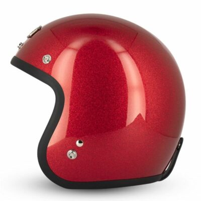 Casco Gasoline Jet S250 - Rosso metal flake - immagine 2