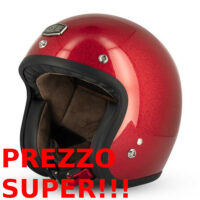 Casco Gasoline Jet S250 - Rosso metal flake