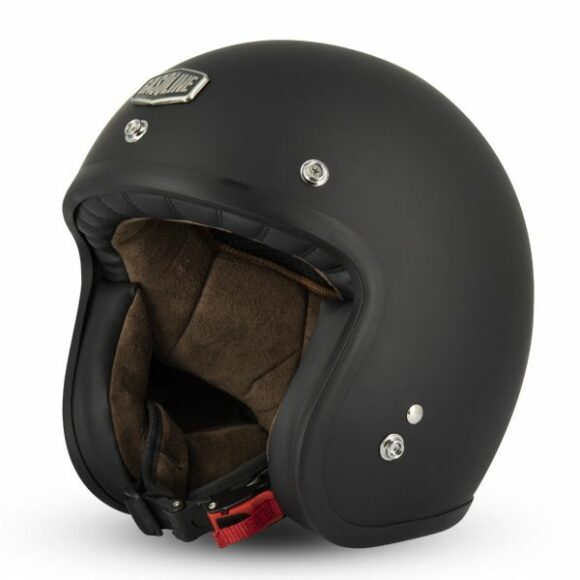 Casco Gasoline Jet S250 - Nero opaco - immagine 2