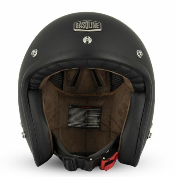 Casco Gasoline Jet S250 - Nero opaco - immagine 3