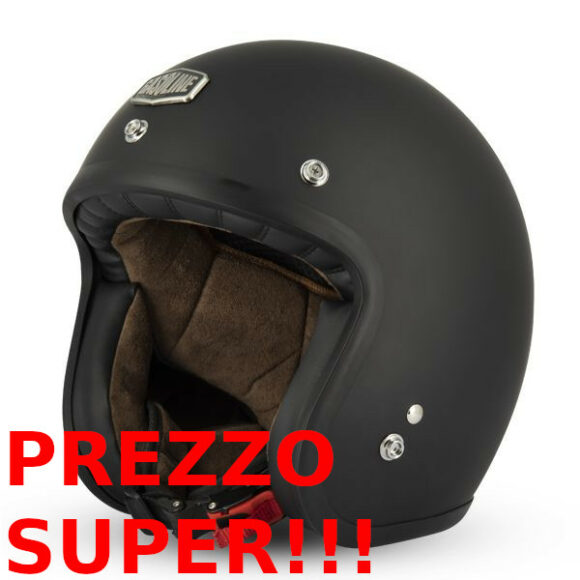Casco Gasoline Jet S250 - Nero opaco