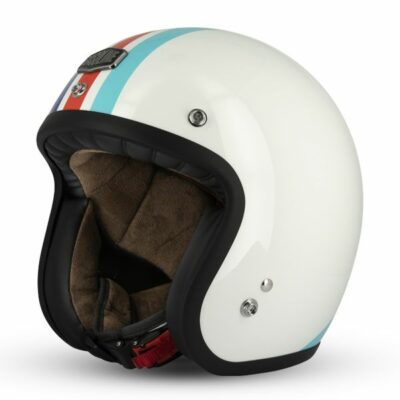 Casco Gasoline Jet S250 - Vintage bianco - immagine 4