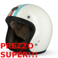 Casco Gasoline Jet S250 - Vintage bianco