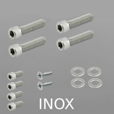 Set bulloneria INOX per comandi manubrio H-D - immagine 2