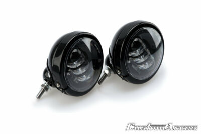 Faretti aggiuntivi spot neri a LED