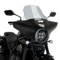 Plexiglass Puig High Road per Honda Rebel CMX1100T - Vari colori