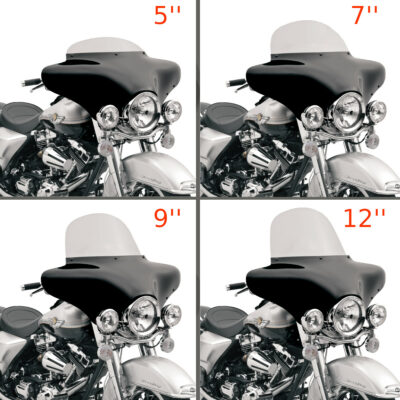Batwing Memphis Shades per Dyna 2006>2017 - immagine 7