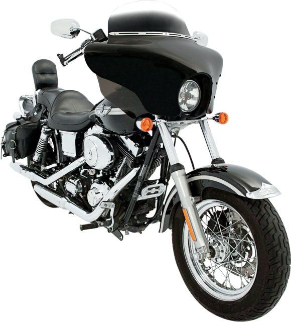 Batwing Memphis Shades per Dyna Low Rider - immagine 7