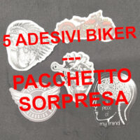 Pacchetto a sorpresa - 5 adesivi biker