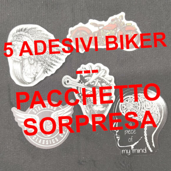 Pacchetto a sorpresa - 5 adesivi biker