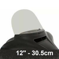 Plexiglass di ricambio da 12'' (30.5cm) per batwing originale H-D