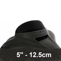 Plexiglass di ricambio da 5'' (12.5cm) per batwing originale H-D