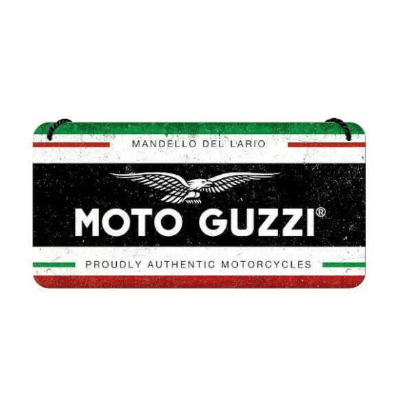 Targa in metallo Moto Guzzi® Italia