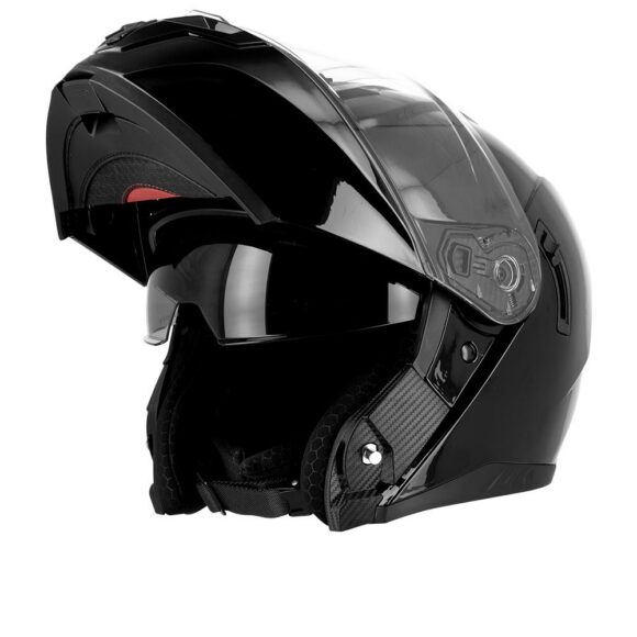 Casco modulare Osone S521 - Nero lucido