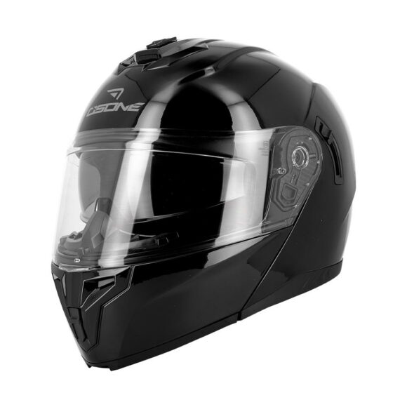 Casco modulare Osone S521 - Nero lucido - immagine 2
