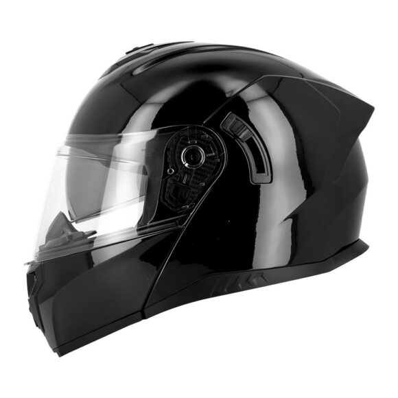 Casco modulare Osone S521 - Nero lucido - immagine 4