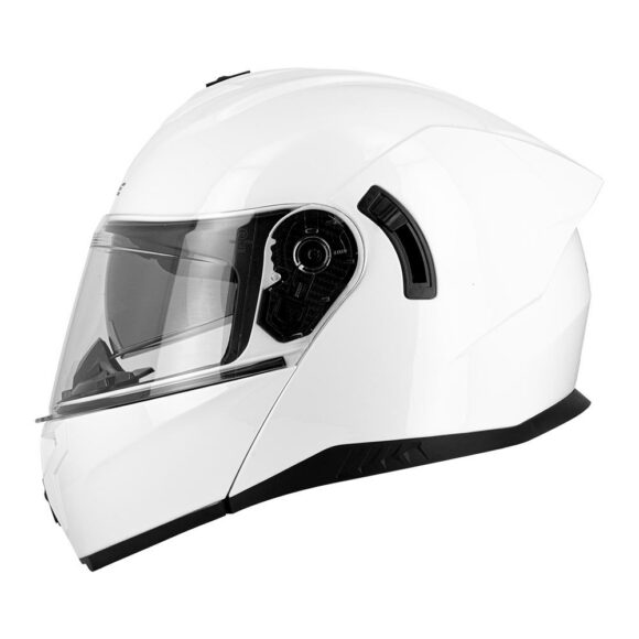 Casco modulare Osone S521 - Bianco lucido - immagine 3