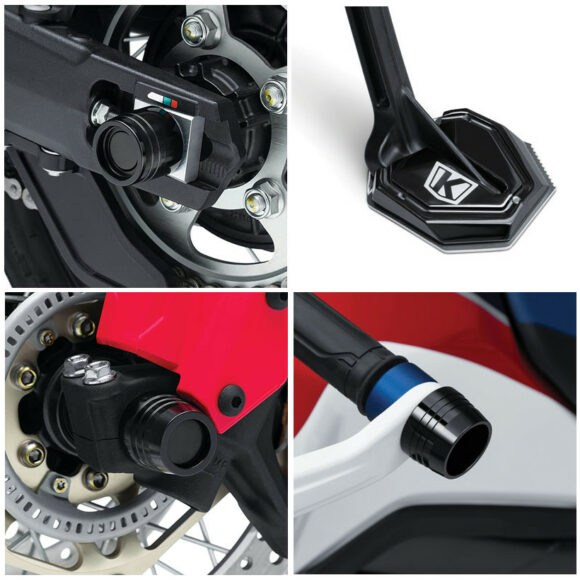 SUPER PROMO <br> Kit protezioni Kuryakyn per Africa Twin 1000 - Nero