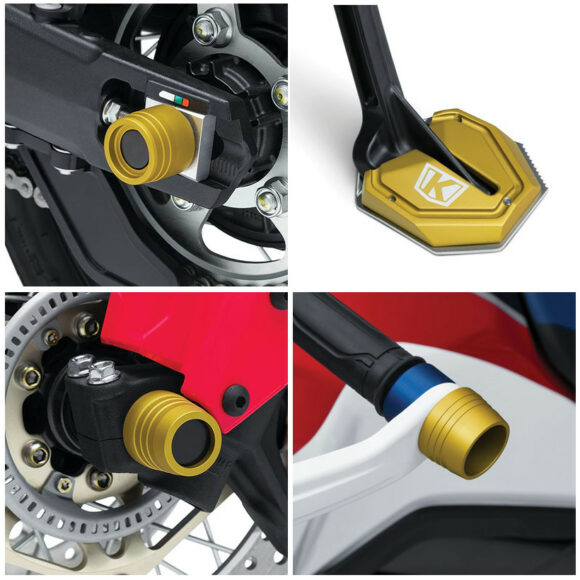 SUPER PROMO <br> Kit protezioni Kuryakyn per Africa Twin 1000 - Oro
