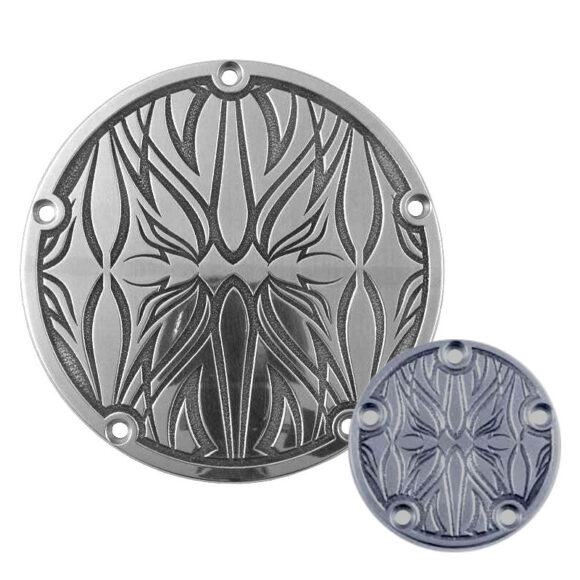 SUPER PROMO <br> Cover primaria + accensione Weall Hiro incisa a mano per Twin Cam - immagine 3