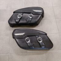 |USATO| <br/>Set valigie in cuoio originali H-D per Touring (Copia)