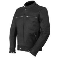 Giacca in pelle Gasoline Vintage - Nero