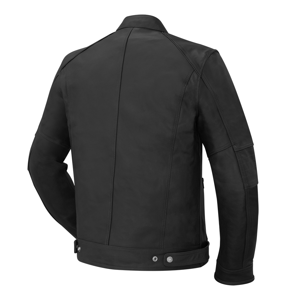 Giacca in pelle Gasoline Vintage - Nero - immagine 4