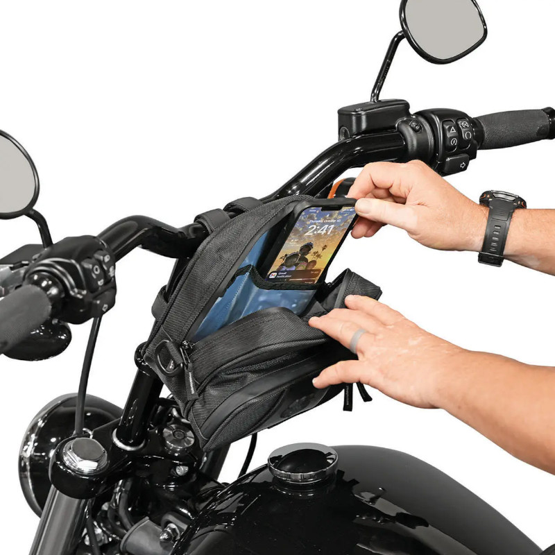 Borsa Route1 per manubrio T-Bar e sissybar - immagine 6